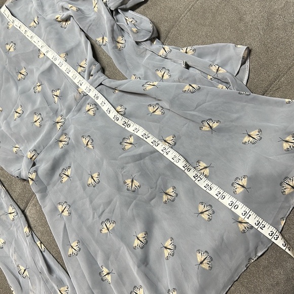 π¦π¦ Topshop Moth Tie Butterfly Sleeve Skater Dressπ¦π¦ - Picture 12 of 12